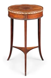Victorian inlaid occasional table