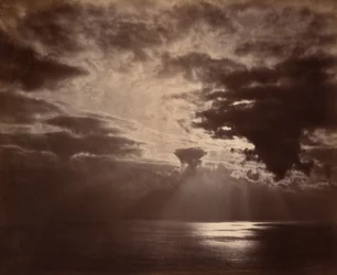 Sunset at Sea, 1860s