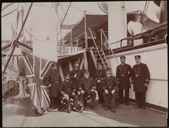 Cunard Line, S.S. Umbria, c.1897