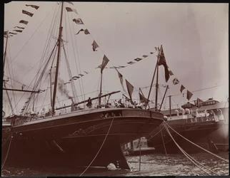 S.S. "Umbria" at Dock