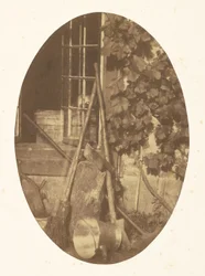 Still Life with Garden Equipment
