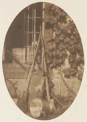 Still Life with Garden Equipment
