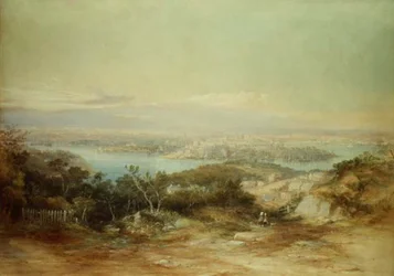 View of Sydney Looking From the North Shore Towards the City