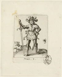 Mars, plate three from The Seven Planets