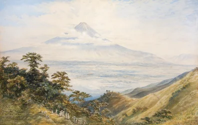 Fujiyama From Otomi Toge Pass, Japan