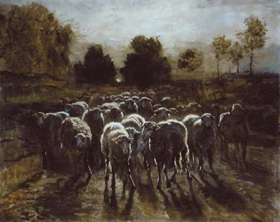 Flock of Sheep, or The Return of the Flock