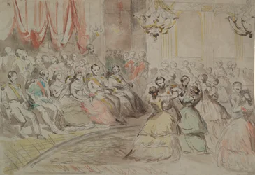A State Ball, Presumably with Napoleon III