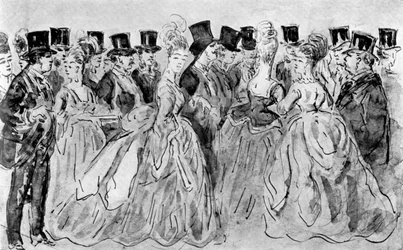 Le Promenoir, 19th century