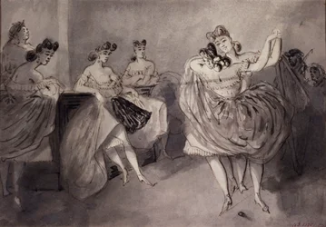 Dance Scene in a Brothel, circa 1865