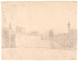 In the Gardens of the Villa Albani