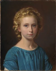 Margrethe Vullum as a child (née Lehmann)