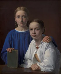 Meta Magdalene Hammerich and the Artist
