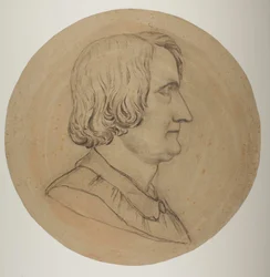 Portrait Medallion of Thorvaldsen