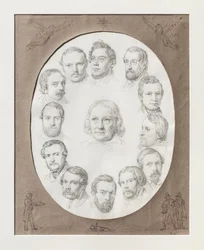 Thorvaldsen among Countrymen Christmas Eve 1841 in Rome