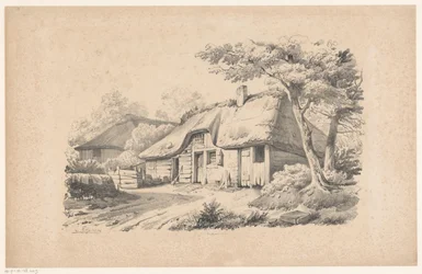 Farmhouse with Thatched Roof (The Landscape series)