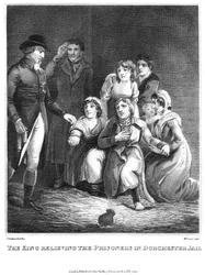 The King Relieving the Prisoners in Dorchester Jail, 1820