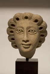 Head of a Man, 4th-5th Century AD