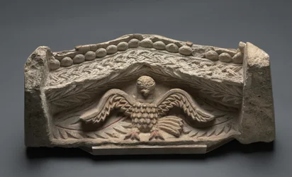Pediment with an Eagle, 400s