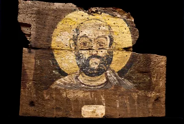 Portrait of a Coptic Monk / Baouît Monastery