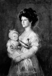 Infanta María Luisa and Her Son Carlos Luis