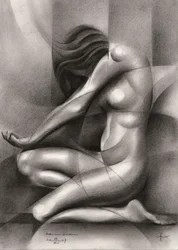 Abstract Graceful Figure