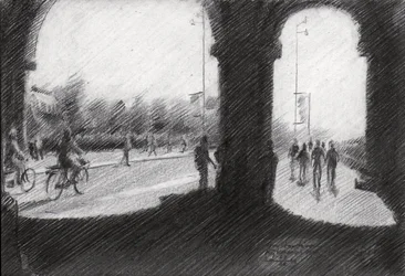 Arched Urban Scene