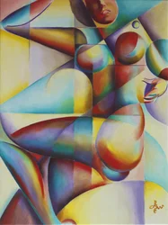 Colorful Abstract Figure