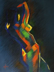 Colorful Abstract Figure