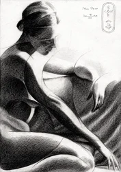 Contemplative Female Form