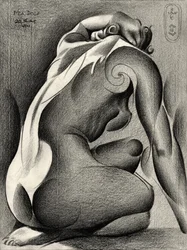 Deep Reflection Nude