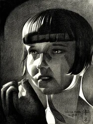 Dramatic Geometric Portrait