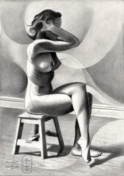 Elegant Figure Sketch