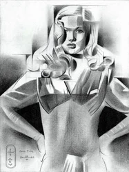Geometric Fashion Portrait