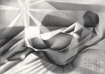 Geometric Reclining Nude