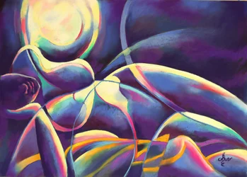 Luminous Abstract Form