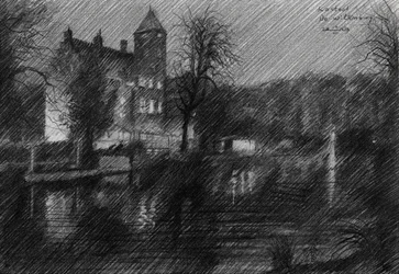 Night Castle Sketch