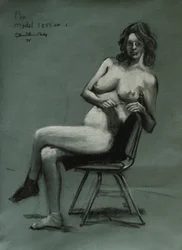 Pensive Seated Figure