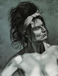 Pensive Woman Sketch