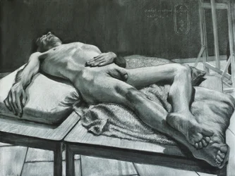 Reclining Male Nude