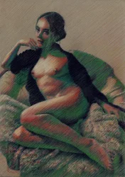 Sensual Reclining Nude