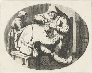 Figures with Lice Comb