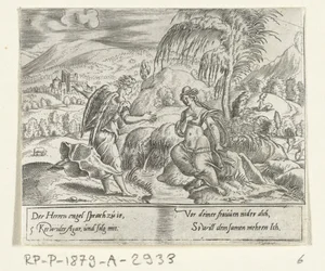 An Angel Leads Hagar Back (The Life of Abraham series)