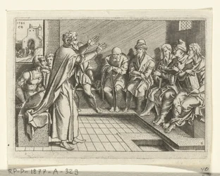 Paul Preaching in the Synagogue (The Life of Paul)
