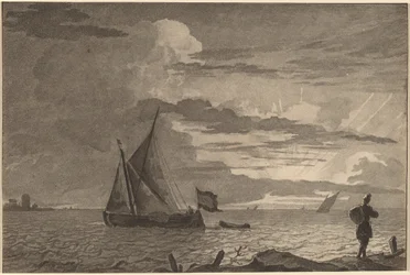 Fisherman with Pack over His Shoulder, 1779, published 1781