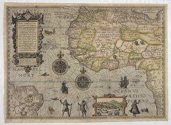 A 16th Century Map of Africa