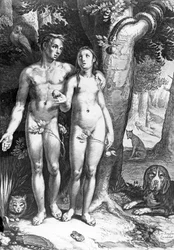 Temptation of Man, engraved by Jan Saenredam, c.1605