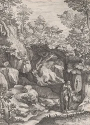Mary Magdalen Repentant in the Wilderness, 1573