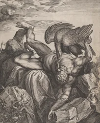 Tityus Punished in Hell