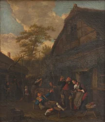 Peasants outside an Inn