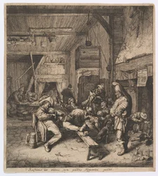 The Violin Player Seated in the Inn, 1685